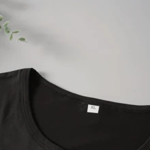 Physical Therapy Life PT Graphic T Shirt – Summer Tops For Women, Spring Clothes Women Petite Women Clothing - Black - View 5