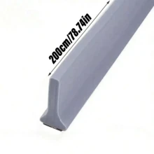 1m/2m Self-Adhesive Waterproof Sealing Strip, Suitable For Kitchen And Shower Room Entrance, Flexible Waterproof Silicone Sealing Strip - Multicolor - View 14