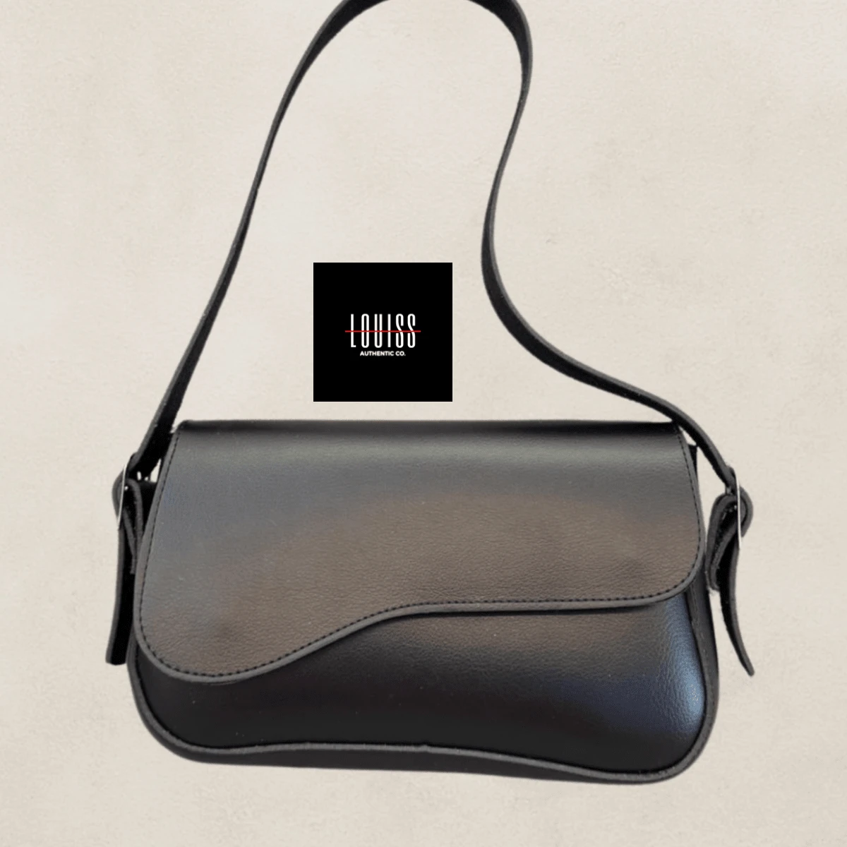 Versatile Women's Shoulder Bag For Work And Leisure Premium Manufacturing - 黑色 - 查看 1