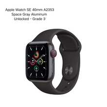 Apple - Watch SE 40mm A2353 Space Gray Aluminum Unlocked - Grade 3 ( Used) - Xem 2