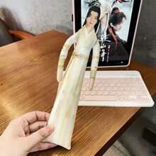 30cm Abstract Movable Limbs Wire Sculpture Skeleton Mannequin - Multicolor - View 3