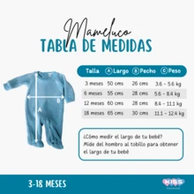 Disney Lightweight Printed Cotton Romper For Baby - 藍色 - 查看 5