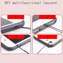 1条流行多巴胺彩虹熊手机挂绳，透明软糖珠手机挂绳，多功能透明软糖珠钥匙扣，适用于所有手机型号，适合送给母亲、家人、朋友，生日、节日礼物 - 彩色 - 查看 7