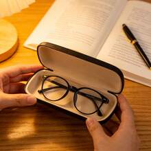 Pet-Themed Engraved Glasses Case, Minimalist Animal Sketch Design With Custom Name Option, Hard Shell Protective Eyewear Organizer For Daily Use Or Gift Giving - Eyeglasses Case - View 7