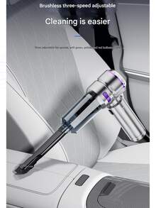 Máy hút bụi cầm tay không dây (kết hợp thổi và hút), máy hút bụi di động cho ô tô, máy thổi điện 3 tốc độ, thích hợp cho gia đình và ô tô, có thể sử dụng cho ô tô, nhà bếp, ghế sofa, phòng học và phòng ngủ, v.v. - Máy hút bụi - Xem 6