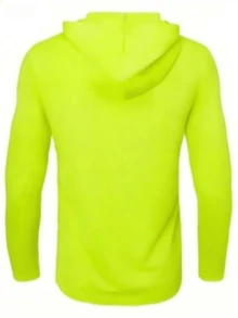 Men's 5-Pack Performance Long Sleeve Hoodies - Breathable Polyester Micro Mesh | Athletic Fit For Sports & Casual Wear - Màu vàng - Xem 3