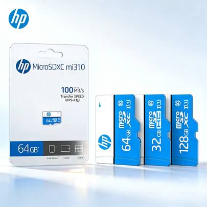  Tarjeta Micro SD HP 32GB 64GB 128GB Tarjeta de Memoria TF Clase 10