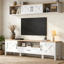 Television Stands & Entertainment Centers - White - View 1