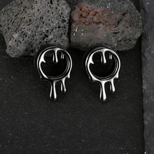 2个316L不锈钢水滴形耳扩耳钉耳扩扩器男女通用身体饰品耳塞耳廓扩张器 - round - 查看 28