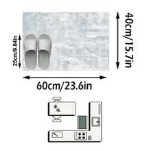 1 buah Karpet/Keset Kamar Mandi/Keset Pintu/Pejalan Kaki Bertekstur Ombre Lembut Bergaya Abstrak Modern, Cocok untuk Kamar Mandi, Dapur, Pintu Masuk, Lorong, Samping Tempat Tidur, Ruang Tamu, Kamar Tidur, Dapat Dicuci dengan Mesin, Dekorasi Rumah - MultiWarna - View 14