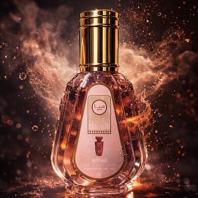  LATTAFA HAYA Women's Perfume 50ml – Floral Fruity Gourmand Eau De Parfum, Mandarin, Gardenia, Vanilla & Amber