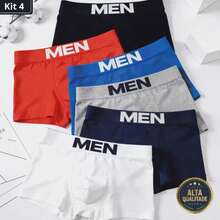 Kit Of 10 Premium Men's Boxer Briefs, Comfortable, Or Kit Of 4 Units. - 彩色 - 查看 13