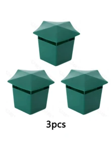 3/5/8pcs Battery-Free Simple Green Plastic Anti-Snail & Slug Trap, Suitable For Garden Pest Management - Dark Green - View 14