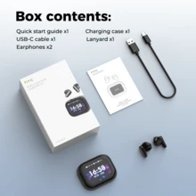 HTC NE68 Wireless Earbuds (TWS True Wireless Bluetooth Earbuds) | In-Ear Design, Sports Earbuds, Call Noise Cancellation, AI Translation Function, Comfortable Wear, High-Definition Sound Quality | High-Definition Display Screen | Image Translation Function, 2026 New Model. - View 12