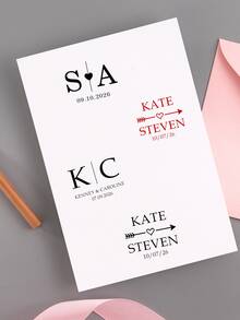 1Pc Custom Round Text Stamp, Personalized Text Stamp, Customized Text Stamp, Picture Stamps Personalized, Diy Customized Stamp, Personalized Wedding Seal, Anniversary Stamps Personalized, Customizable Stamps - Multicolor - View 8