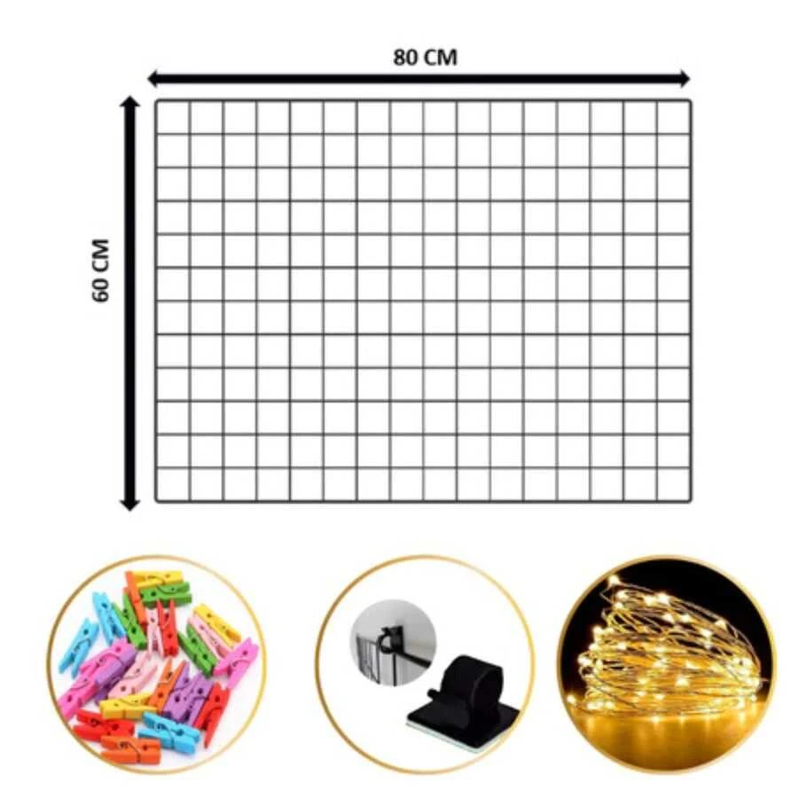 60x80 With Fasteners, LED And Hanging Bracket - 60X80 - 查看 1