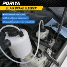 PORIYA 1L/3L  Air Brake Bleeder Clutch Vacuum Bleeding Extractor Fluid Fill Adapter Kit - 3L - View 6