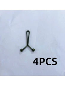 4个隐形腰部金属夹 - 可调节时尚配饰，适用于牛仔裤、围巾和头巾，防止走光，易于使用，舒适，用途广泛，可固定衬衫袖子，缩短T恤长度，不损伤衣物，无缝安装，可重复使用，适合日常休闲、通勤、约会、旅行和校园生活。 - 彩色 - 查看 8