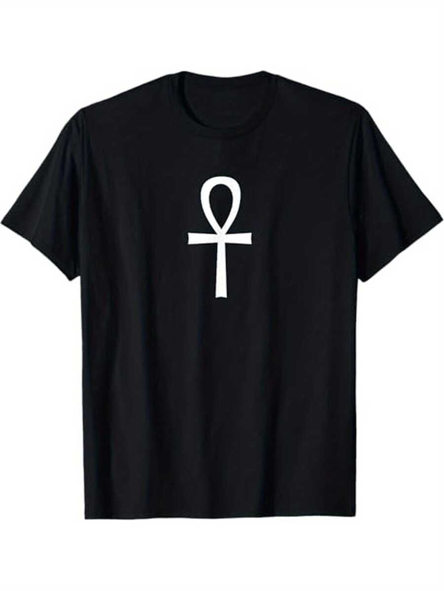 Men Outdoor Tees & Tanks - Black - View 1