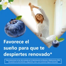 MVPCARE Gominolas de melatonina, suplemento para el sueño en adultos, 5 mg de melatonina, 90 caramelos blandos con sabor a arándanos, para un máximo de 45 días. - 90 pastillas - Ver 6