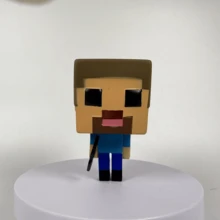 Minecraft Set de jucării de percuție interesant cu cutie misterioasă, potrivit ca favoruri de petrecere, decorațiuni interioare, Anul Nou, Ziua Îndrăgostiților și alte cadouri de sărbători - Multicolor - Vizualizare 6