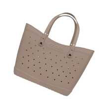 Crocs Large Classic Tote Adult Casual Bag - 灰褐色 - 查看 5