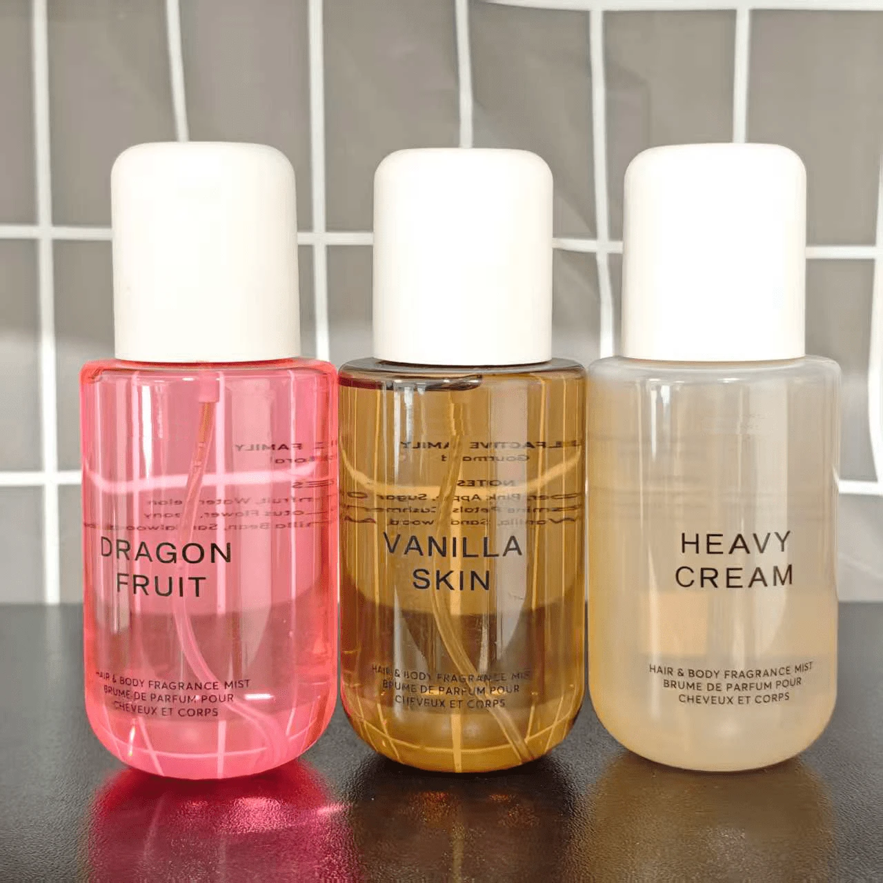 OAKCHA PHLU. R Heavy Cream/Vanilla Skin/Dragon Fruit Eau De Parfum – Hair And Body Mist & Body Spray Marshmallow, Whipped Cream, Jasmine, Coconut & Vanilla Body Spray (8 FL Oz) Ideal Gift Choice, (Valentine's Day, Halloween, Christmas, Birthday) Gifts - 3PCS - 查看 1