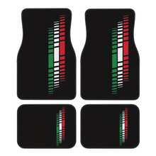 4pcs Italian Racing 04 Car Floor Mats - Thickened Driver Mat - Heavy Duty All-Weather Interior Protection - Fits Most Vehicles - Car Interior Accessories, Eye-Catching Stripes, Non-Slip Surface - Multicolor - View 3