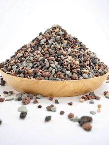 500克/1000克 绚丽彩虹石混合装 - 0.4-0.6厘米 混合色砾石，熔岩石，适用于多肉植物和花卉盆栽、户外装饰、水族箱造景 - 虹彩石 - 查看 3