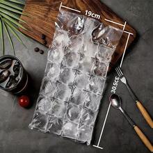 1pc 3D Skull Ice Hockey Mold, Silicone Flexible Ice Tray, Ice Cube Mold, Ice Cube Tray, Multi-Functional Household Chocolate Mold, Suitable For Freezer, Scary Skull Ice Hockey Maker, Easy To Demold, Can Be Used To Make Soft Drinks, Etc. - Black - View 8