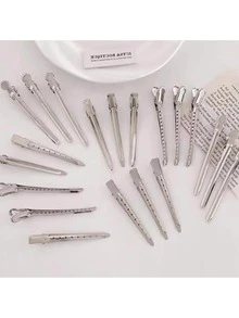 5pcs/10pcs Alloy Hair Clips, Root Volumizing Invisible Hairpins, Bangs Clamps, Styling Tools For Hairstylists - A - View 5