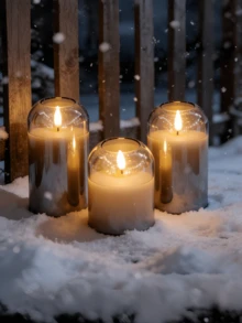 3PCS Rechargeable Flameless Candle Lights, Dancing Flickering, Battery Powered (Batteries Included), With Remote Control, Suitable For Home Decor, Wedding, Holiday, Party, Table Centerpiece, Gift - Grey - View 3