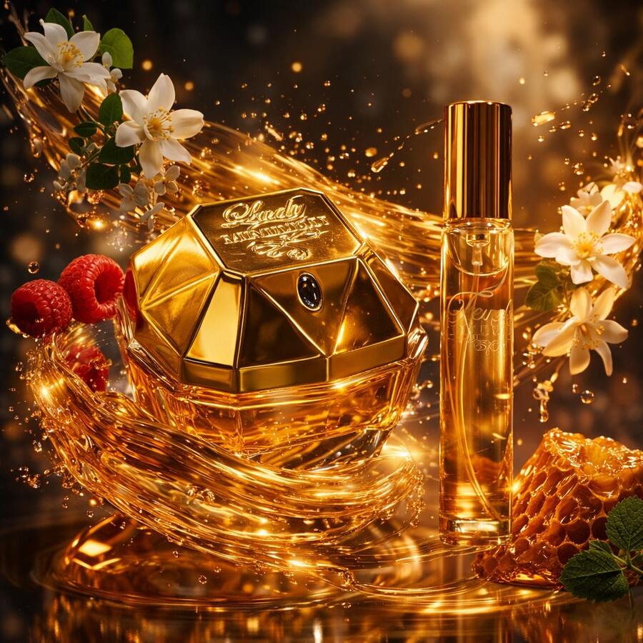 FEMME BILLION EDP Women's Set – Floral Fruity Gourmand Perfume 100ml + Spray - Floral and Fruity Sweet Aroma - View 1