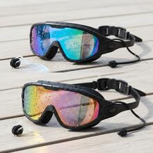 Adult Swim Goggles 2 Pack, Anti-Fog 180 °   Wide View UV Protection Pool Swimming Goggles For Adult Youth Men Women - F6 - 查看 1