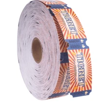 Một cuộn vé xổ số lễ hội Giáng sinh, vé lẻ cho các bữa tiệc lễ hội, dành cho các sự kiện, lớp học, lễ hội trường học, lễ hội mùa thu, trò chơi gia đình, giải thưởng bốc thăm may mắn (1000 vé) - Xem 2