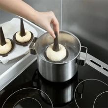 3/6pcs Silicone Donut Mold, Silicone Bagel Baking Mold, Heat Resistant With Ventilation Holes To Lock In Freshness And Crispness, Oven & Steamer , Stackable Space-Saving Design, Ideal Baking Helper - Multicolor - View 12