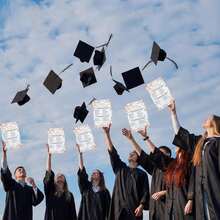 30 pezzi Chi conosce meglio il laureato? Carte da gioco per la classe del 2026, giochi di laurea floreali per feste, attività per feste di laurea di scuola superiore e università, forniture e decorazioni per feste di laurea - A - Visualizzare 7