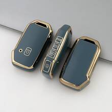1pc Suitable For Kia Car Key Fob Cover, Fit For Cerato/Ceed/Forte/NIRO/Sorento/Seltos/Sportage/Soul/Telluride/K5, Dust-Proof & Shockproof High-End Fashion Key Holder - Horseshoe Buckle 5 - View 4