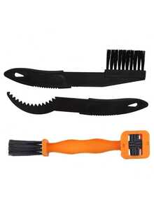 1个自行车链条清洁刷 - 轻松清洁越野摩托车，采用ABS材质，快速去除自行车链条上的污垢和油脂 - 彩色 - 查看 6