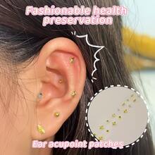 耳穴按摩珠，耳穴按摩疗法有助于放松身心，缓解压力，操作简便。 - 多色 - 查看 1