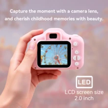 Reletech 2.0 Inch Clear Screen Cute Portable Mini Camera, Minimalist Adorable Design, Suitable For Teenagers (X2L) - View 4