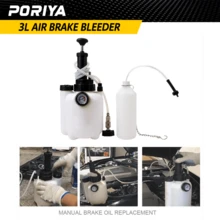 PORIYA 1L/3L  Air Brake Bleeder Clutch Vacuum Bleeding Extractor Fluid Fill Adapter Kit - 3L - View 9