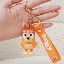 Hasbro 1件裝 Family Bingo Friends 鑰匙圈禮品，卡通聖誕裝飾收藏鑰匙圈組－Coco、藍色狗狗，派對小禮品、派對配件、裝飾包掛飾與收藏品，動漫包掛飾、汽車鑰匙圈禮品袋，可愛高品質迷你公仔 - 彩色 - 查看 7