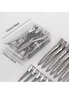 5pcs/10pcs Alloy Hair Clips, Root Volumizing Invisible Hairpins, Bangs Clamps, Styling Tools For Hairstylists - A - View 8