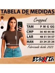 Cropped Feminina Estampa Los Angeles Casual Treino Academia Diversas Cores Hexa Copa - Amarela Gola Verde - Visão 2