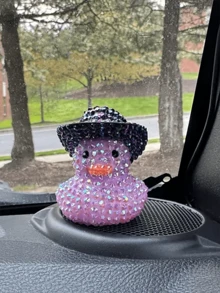 DIY Diamond Tools, Hat, Duck, Car Phone Holder, Decorations, Multicolor Handicrafts, Glue Pens, Handmade Decorations - Sets - View 7
