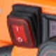 2200 W, 2,5 L/min, Mit Rädern