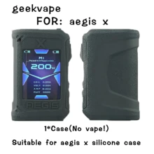 Aegis X Geekvape Silicone Protective Case - Anti-Fall, Anti-Scratch, Anti-Fingerprint, Scratch-Resistant, Shock-Proof Protective Shell, Non-Slip Grip, Suitable For Halloween Or Christmas Gifts - Multicolor - View 12