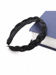 森系少女风奢华三明治艺术假发发箍，遮盖白发，鱼尾辫，百搭，带齿，防滑，高性价比 - 彩色 - 查看 11