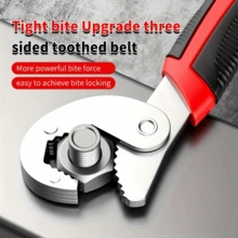 1pc Adjustable Wrench, Multi-Function Universal Wrench, Large Opening Quick Wrench Tool - Universal Wrench - View 3